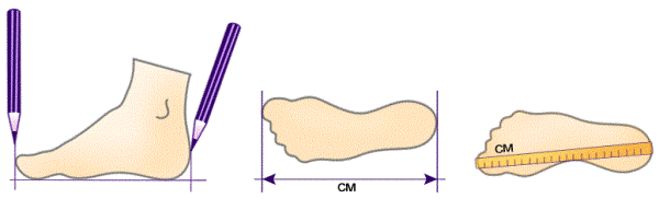 Как измерить ножку