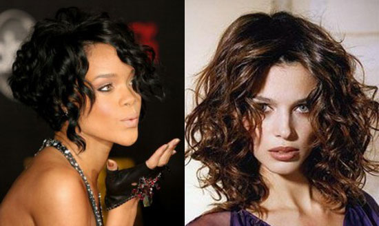 Каре для вьющихся волос