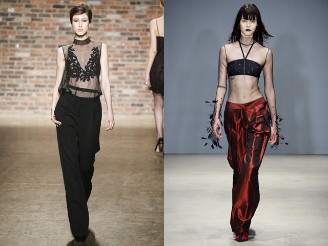 Модные вечерние брюки 2016