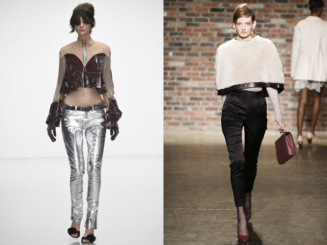 Модные узкие брюки сезона осень-зима 2016-2017