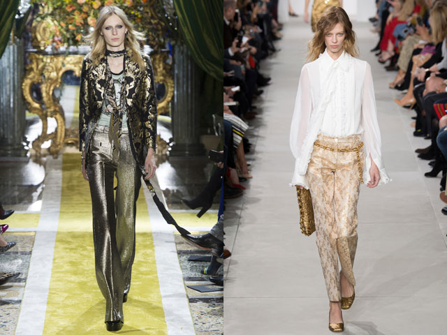 Модные вечерние брюки 2016