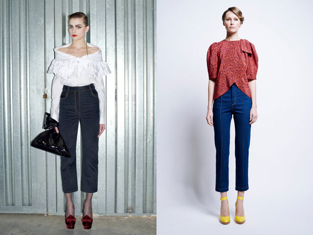 Модные укороченные джинсы сезона осень-зима 2016-2017