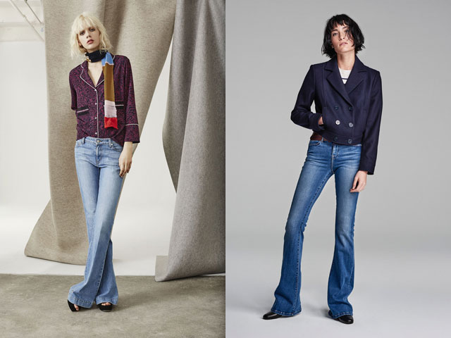 Джинсы-клеш 2016-2017