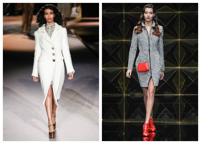 Модные приталенные пальто 2017, фото