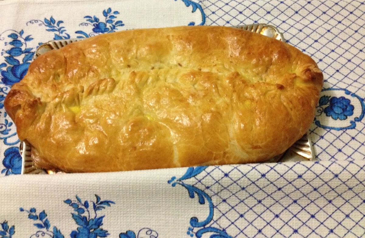 пироги с яблоками, мастер-класс