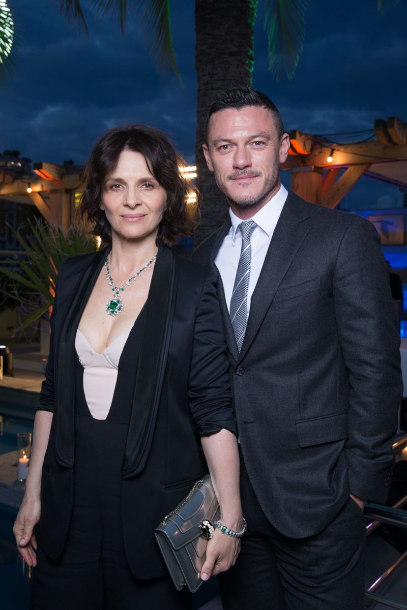 Juliette BINOCHE. Luke EVANS.. Bulgari High. Bulgari High Jewelry event. French Riviera. 06/2016 © david atlan