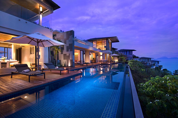 Апартаменты мест отдыха в Таиланде