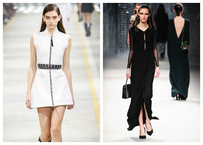 Модные цвета платьев 2017, фото