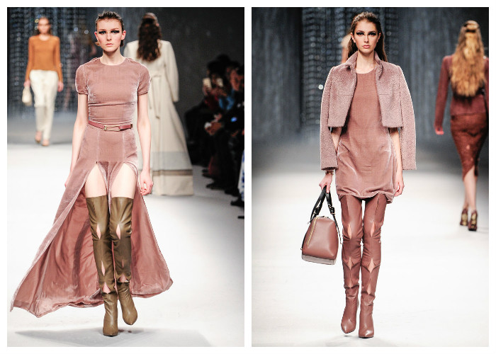 Модные цвета платьев 2017, фото