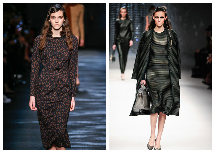 Модные офисные платья 2017, фото