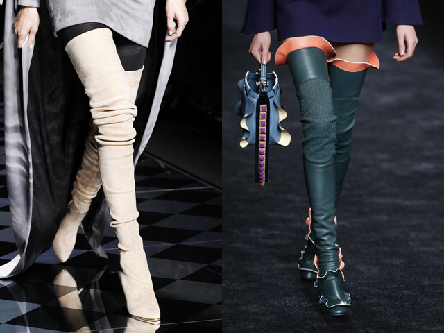 Модные ботфорты осень–зима 2016–2017