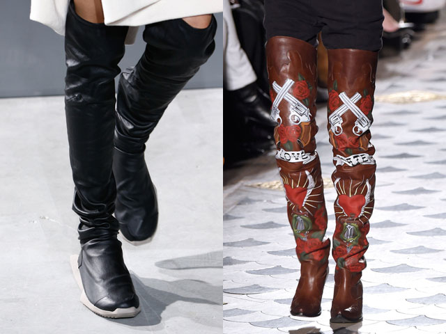 Модные ботфорты осень–зима 2016–2017