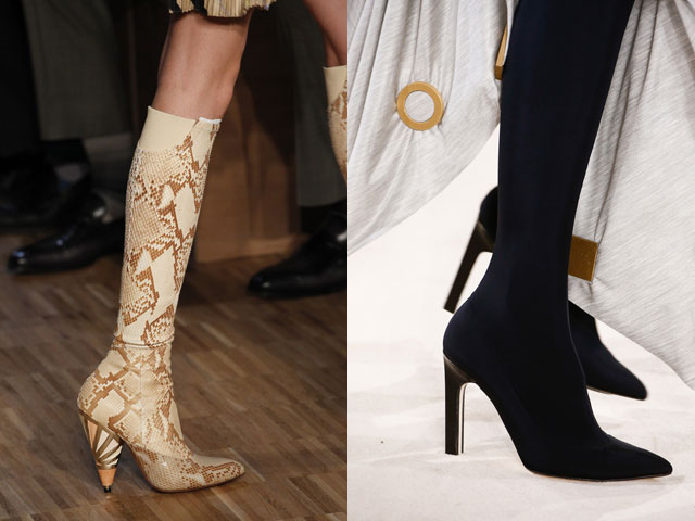 Сапоги-чулки сезона осень – зима 2016-2017