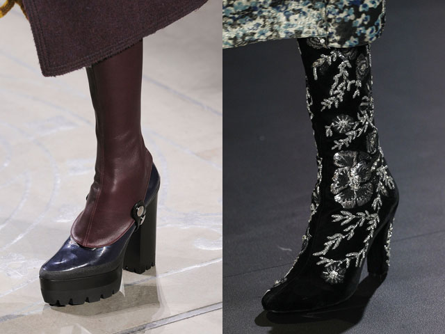 Сапоги-чулки сезона осень – зима 2016-2017