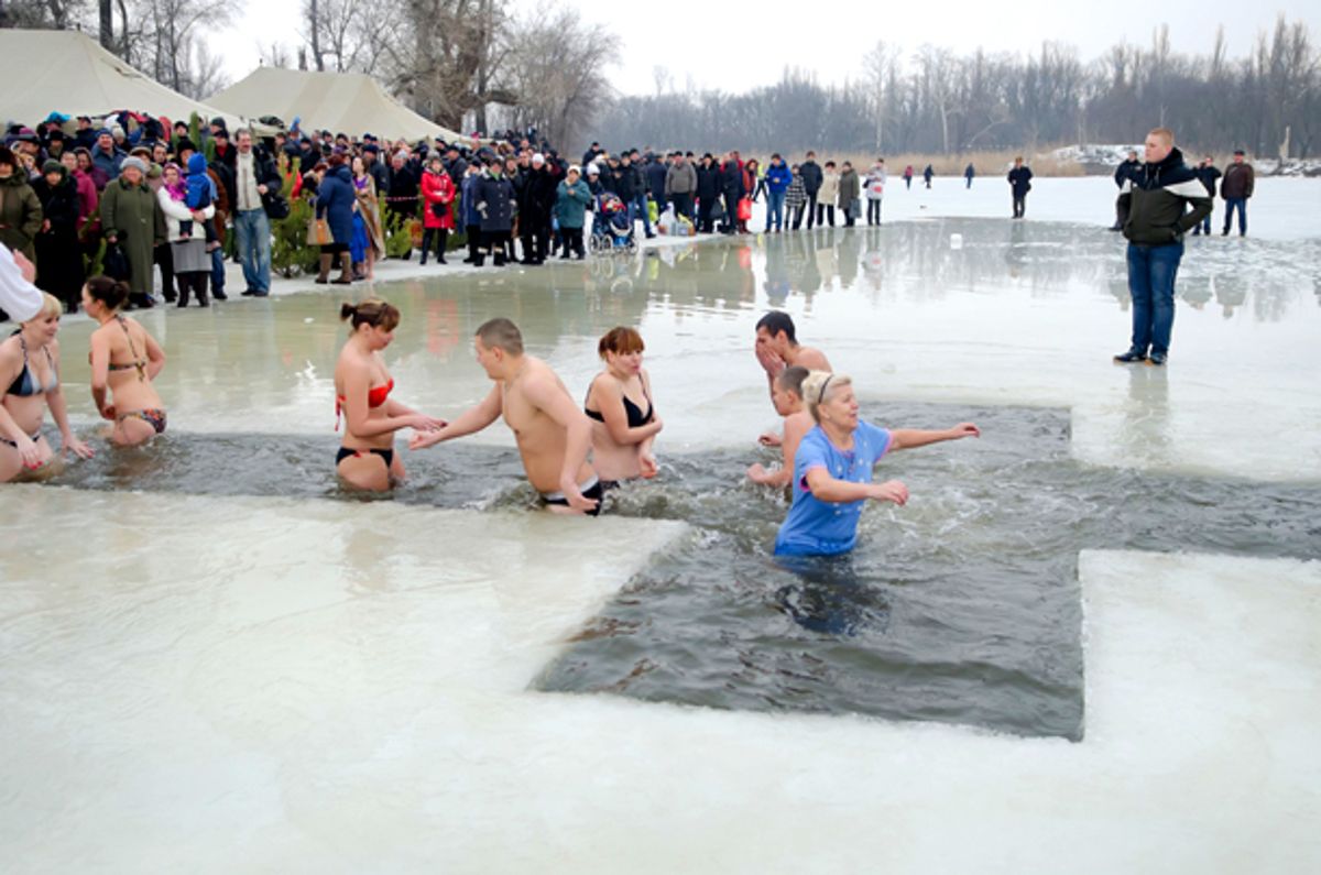 Крещение в Киеве