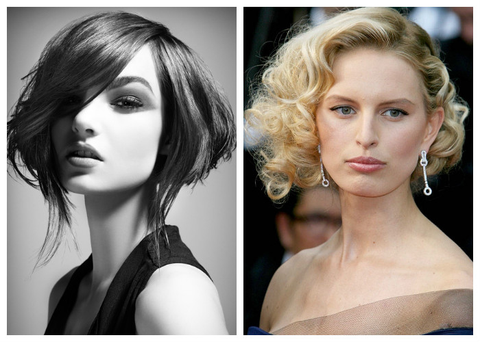 Стрижка боб на короткие волосы фото