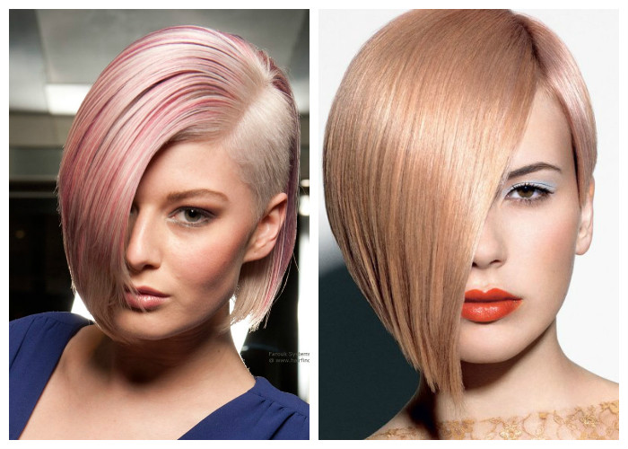 Стрижка боб на короткие волосы фото