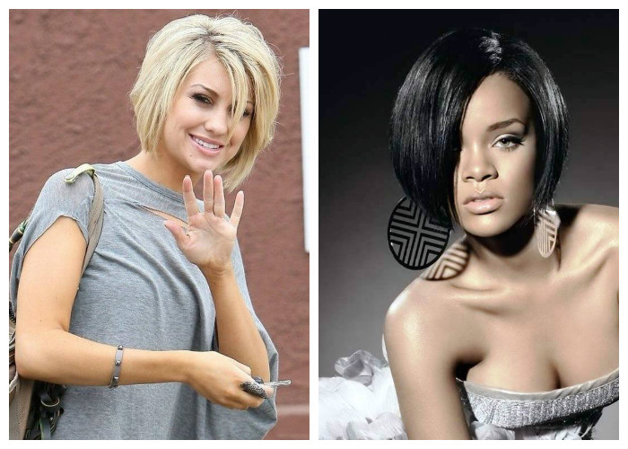 Стрижка боб на короткие волосы фото