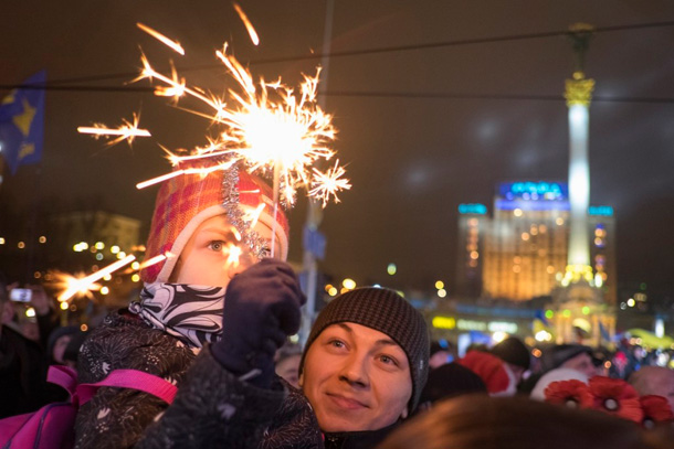 Новый 2017 год в Украине