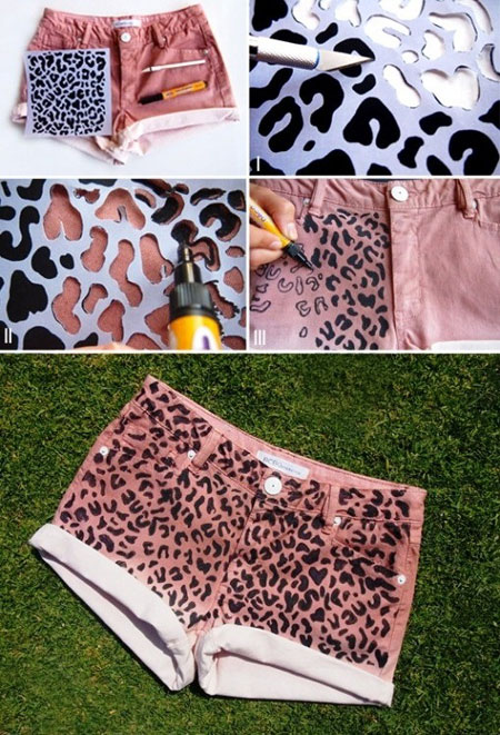 Фото джинсовых шорт из старых джинсов своими руками