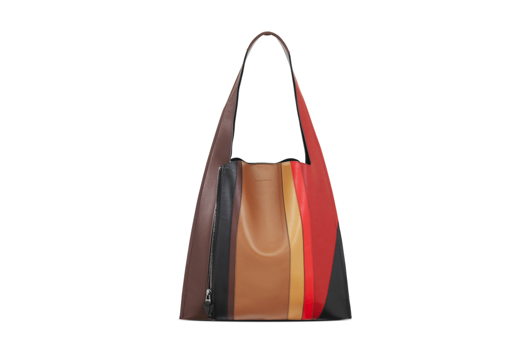Модные сумки: тренд сезона - сумка классика формы «трапеция» фото из коллекции Elena Ghisellini.