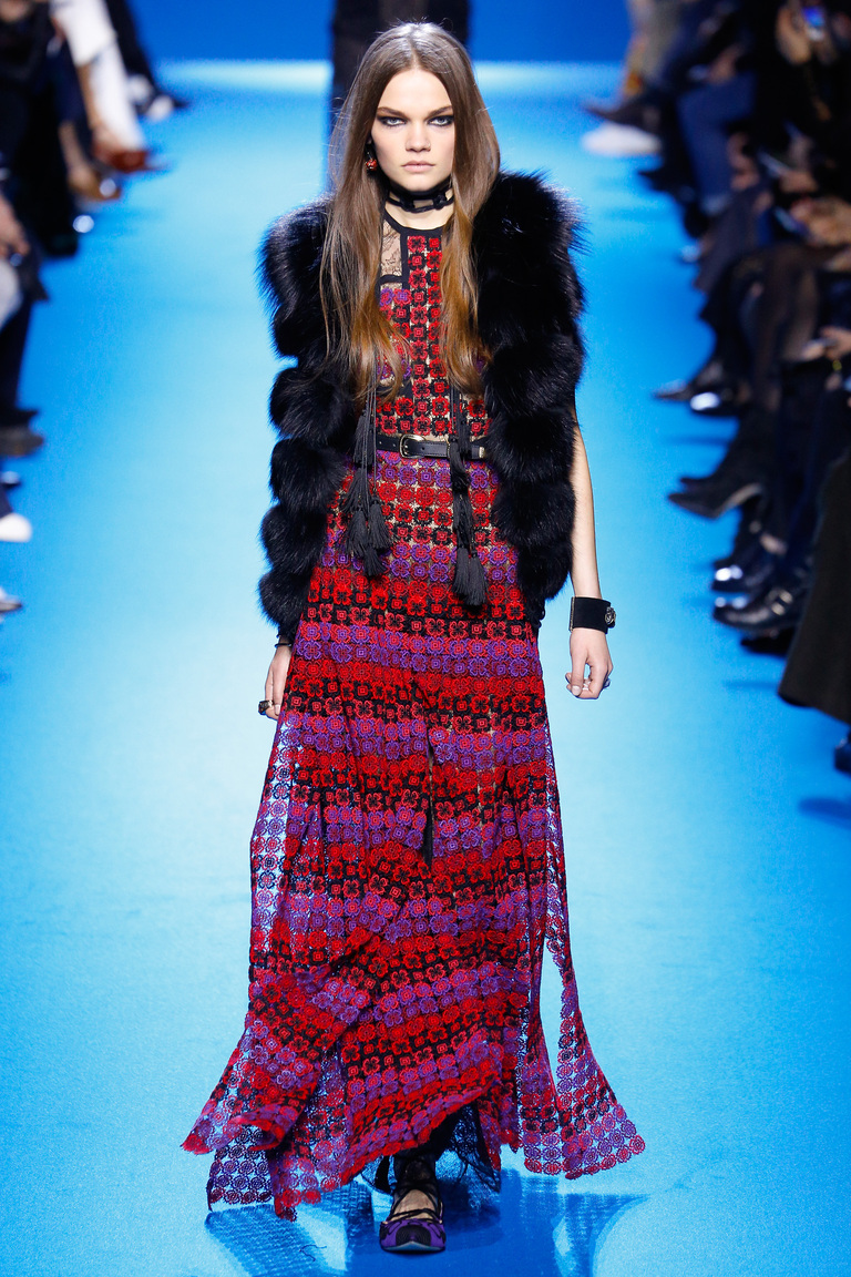 Модная одежда сезона зима 2017 - жакет, фото обзор из коллекции Elie Saab.