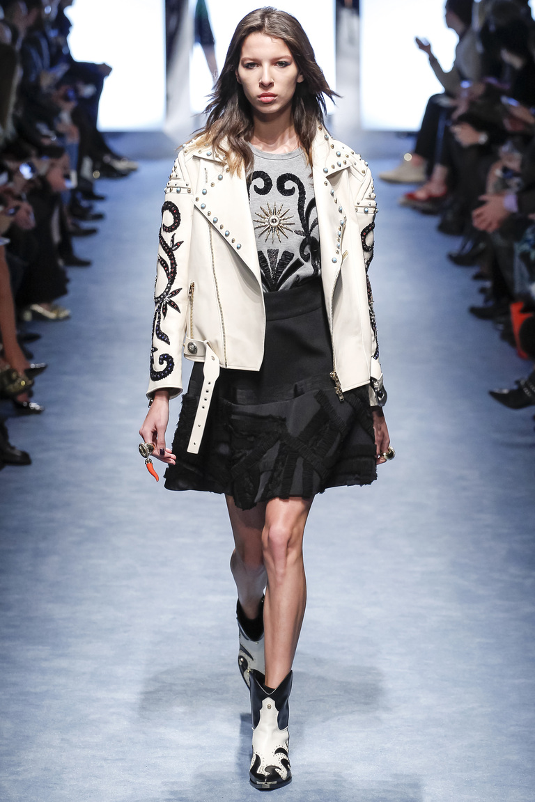 Модная одежда сезона зима 2017 - куртка, фото обзор из коллекции Fausto-Puglis.