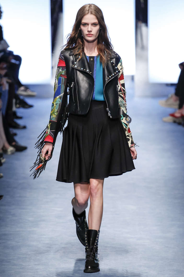 Модная одежда сезона зима 2017 - куртка, фото обзор из коллекции Fausto-Puglis.