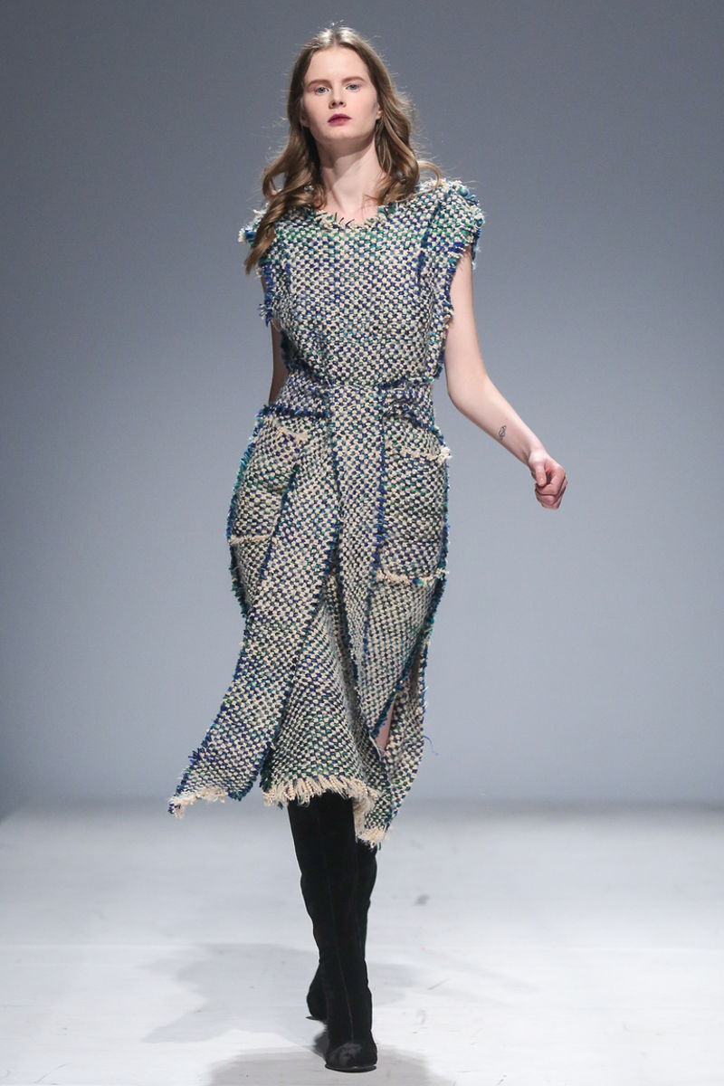 Платья осень-зима 2016-2017: вязаное платье фото бренда Lalo.