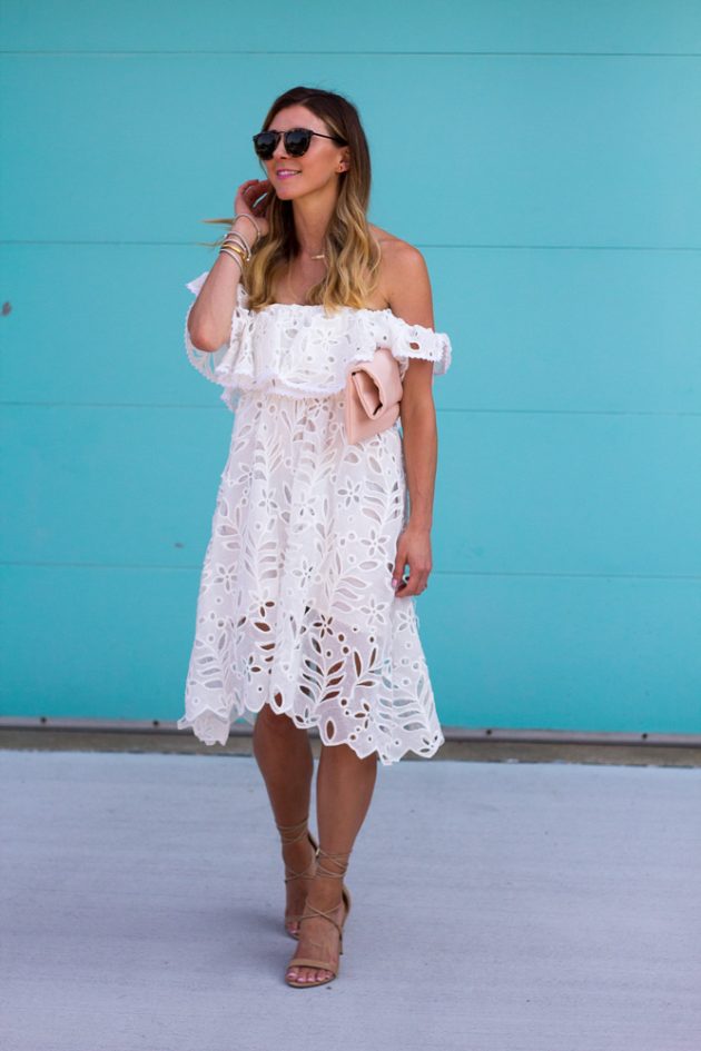 Белое кружевное платье: 19 нежных моделей платьев