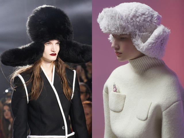 Модные меховые шапки осень-зима 2016-2017