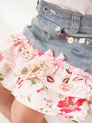 Фото джинсовых юбок из старых джинсов своими руками