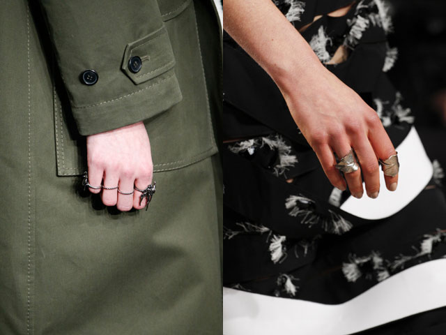 Кольца и перстни осень-зима 2016-2017