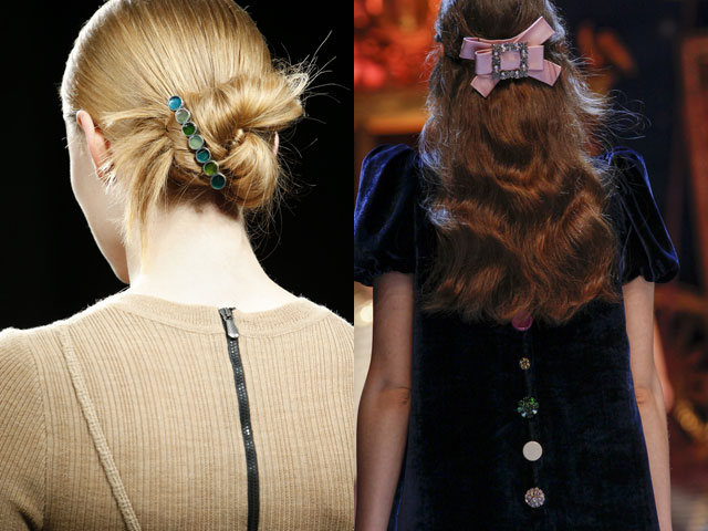 Модные аксессуары для волос осень-зима 2016-2017