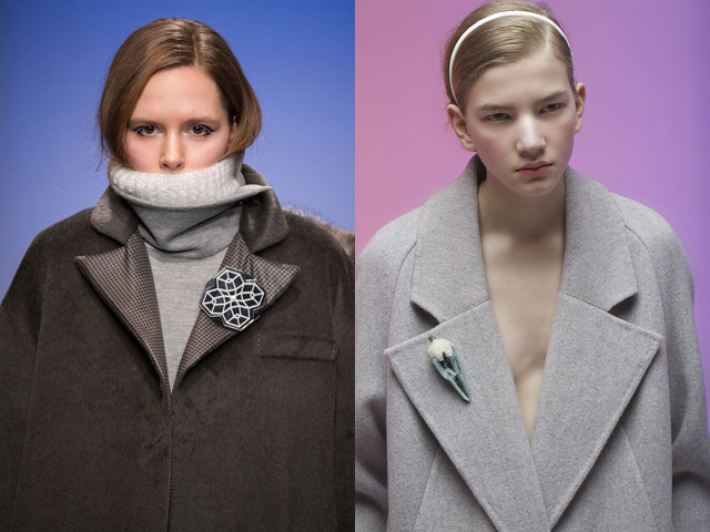 Модные броши в холодном сезоне 2016-2017