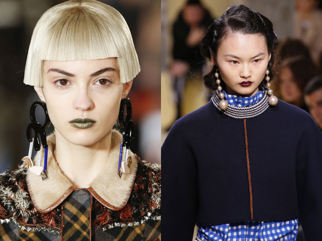 Модные серьги сезона осень-зима 2016-2017