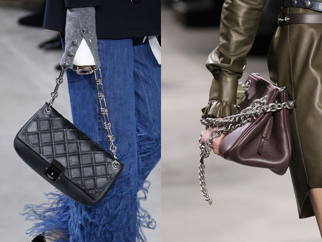 Модные сумки на цепочке