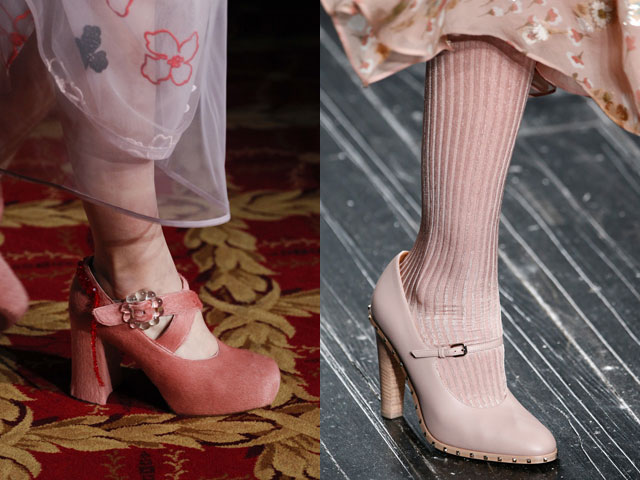 Модные туфли с ремешками осень-зима 2016-2017