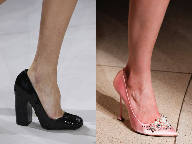 Модные туфли-лодочки