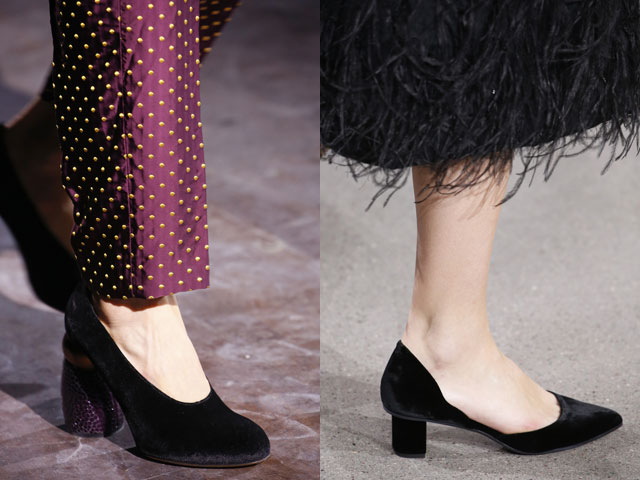 Модные замшевые туфли осень-зима 2016-2017