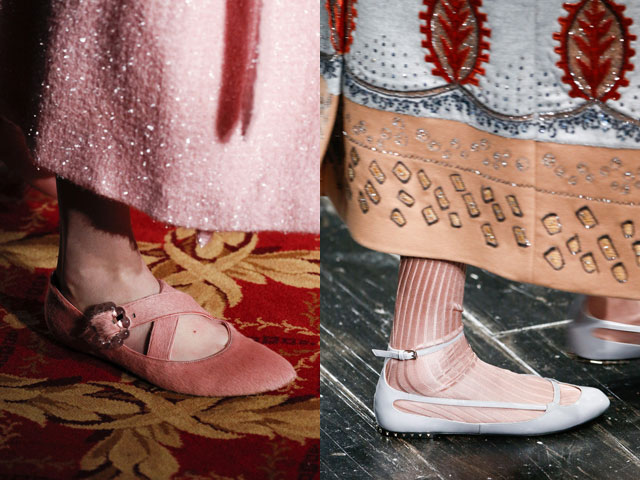 Модные балетки осень-зима 2016-2017