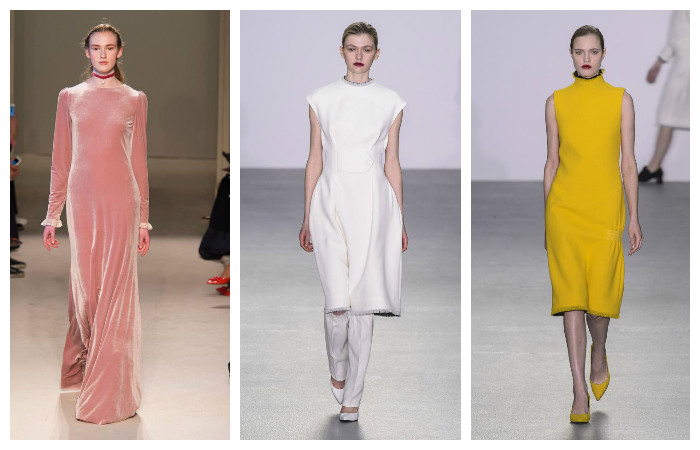 Модные платья осень - зима 2016 - 2017, фото