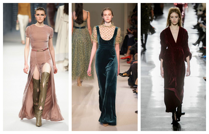 Модные платья осень - зима 2016 - 2017, фото