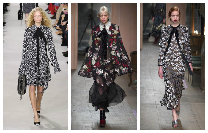 Модные платья осень - зима 2016 - 2017, фото