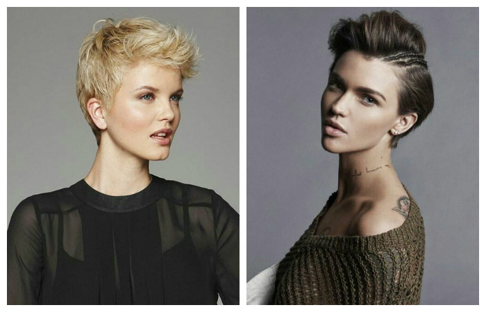 Прически на короткие волосы, фото
