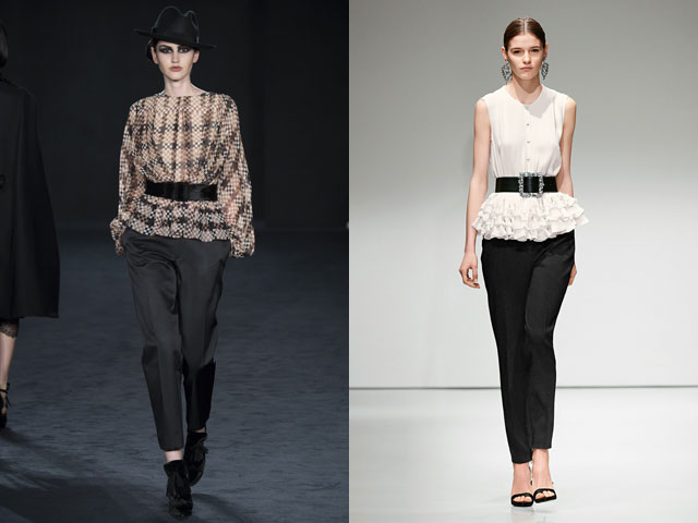 Блузы под пояс 2016