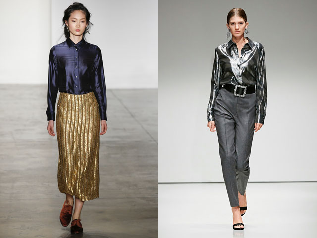 Классические блузы сезона осень-зима 2016-2017