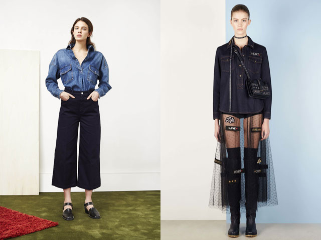 Модные джинсовые рубашки сезона осень-зима 2016-2017