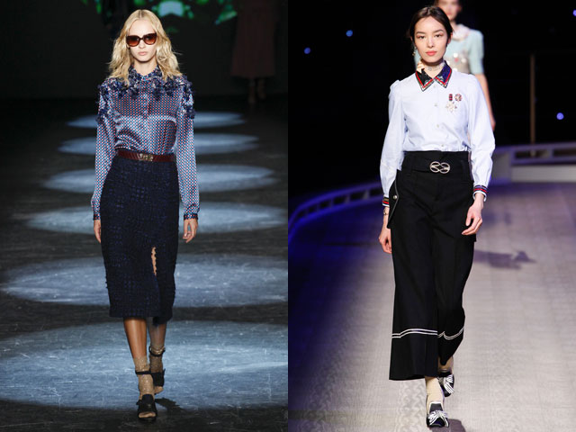 Классические блузы сезона осень-зима 2016-2017