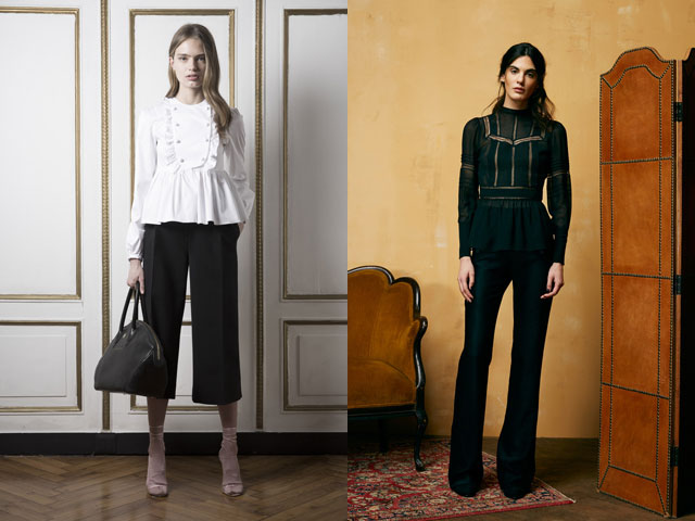 Модные блузы-пеплум